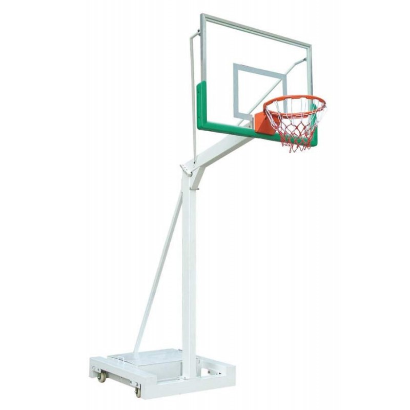 Basketball system portable set with tempered glass backboards AmayaSport