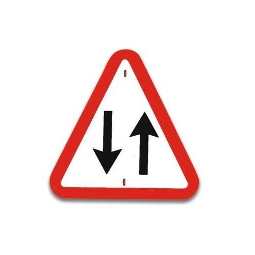 Traffic panel- Two way traffic