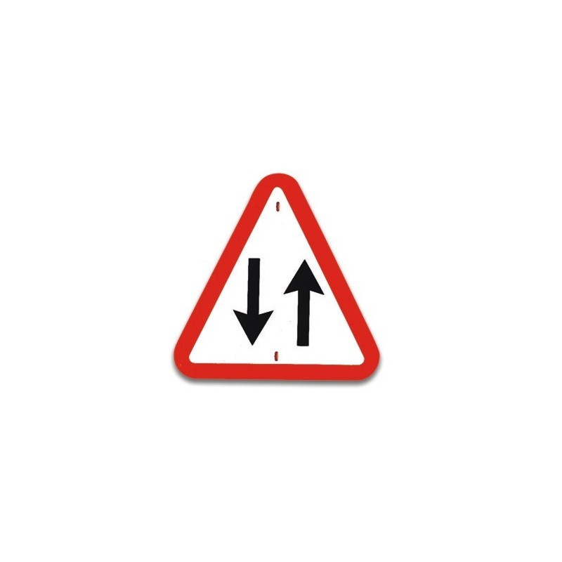 Traffic panel- Two way traffic