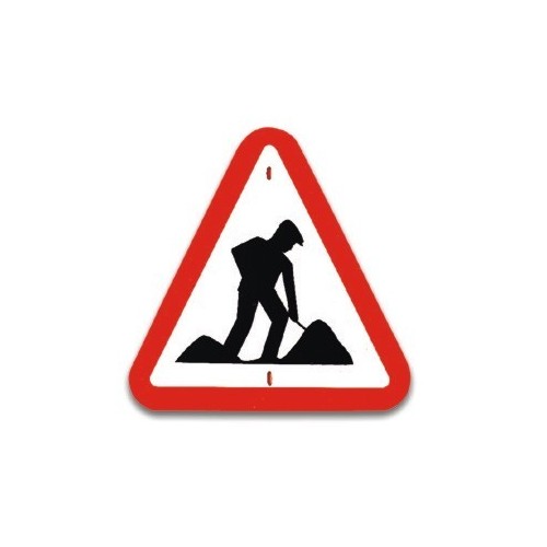 Traffic panel- Road works