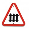 Traffic panel - Level crossing with gates