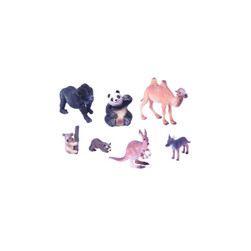 Set Nº3 Animales Salvajes Figuras Realistas