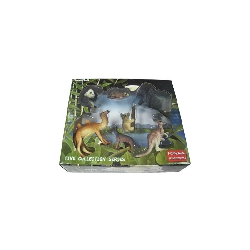 Set Nº3 Animales Salvajes Figuras Realistas