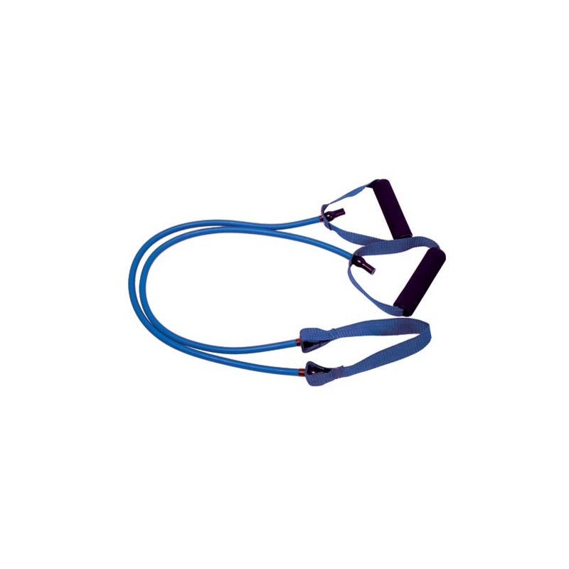 Resistance tube with central ribbon 1,2m (17Lbs - Strong)
