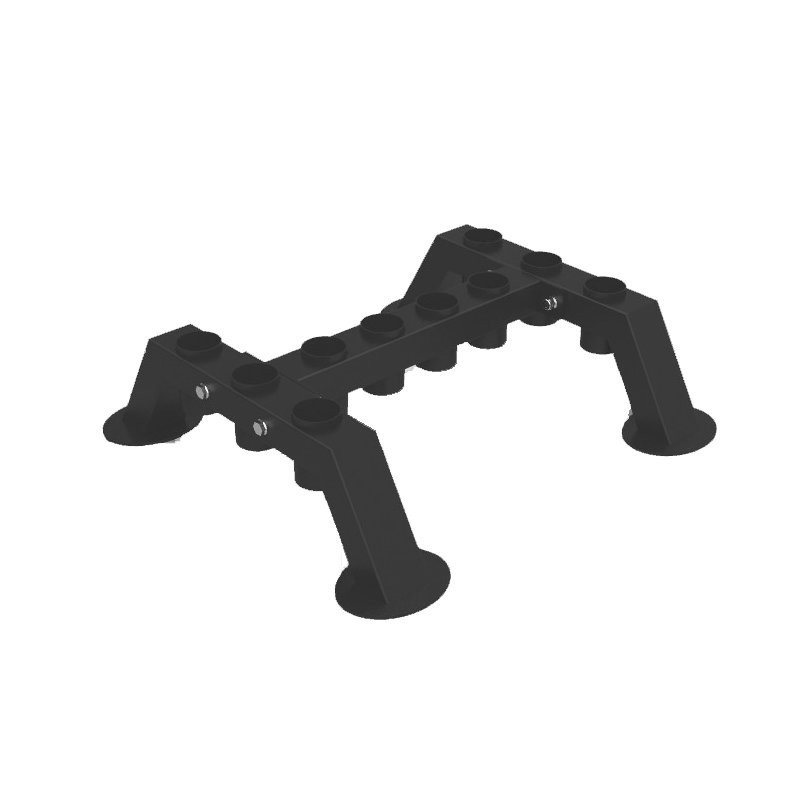 Floor rack for olimpic bars