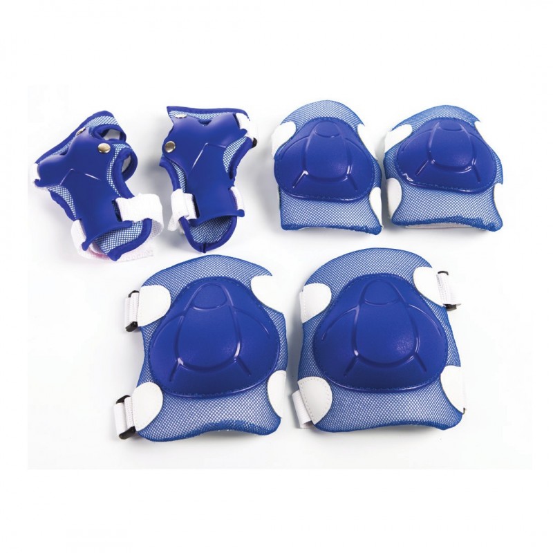 Juego Infantil De Rodilleras, Coderas, y muñequeras. Azul o Rosa