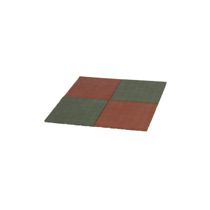 Baldosas de Caucho 2,5 cm. Set 4 Uds.