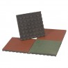 Rubber Tile 4 Cm. High. Set 4 Pcs.