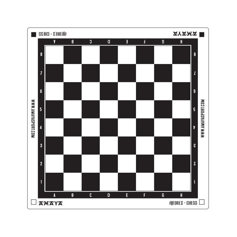 Plastic chess board