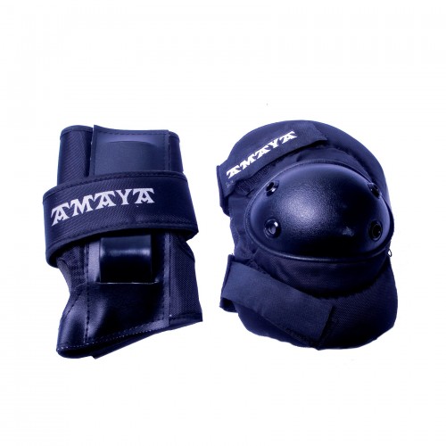 Set of kneepads, elbow patch and hand protectors