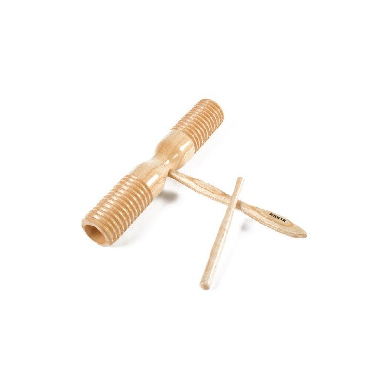 Wood Scrapped Instrument. Raspa