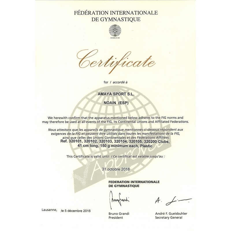 RG Clubs- Connectable Competition-TP 41 cm. Iridescent PAIR