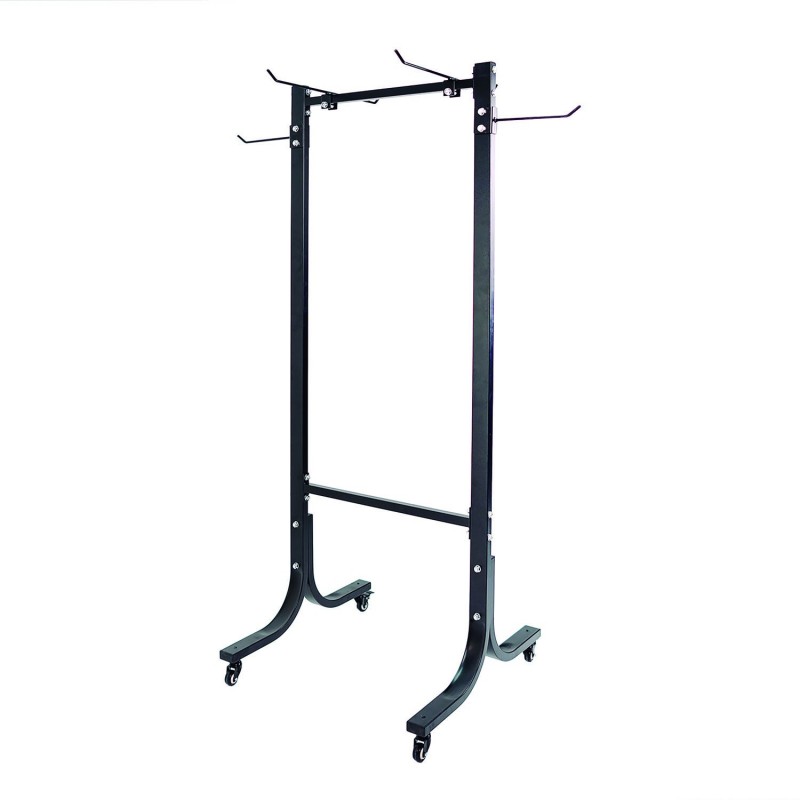 DOUBLE RACK FOR MAT WITH WHEELS