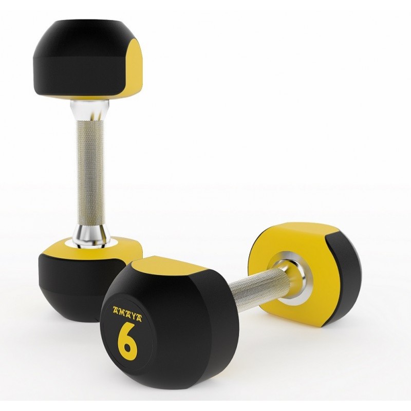 URETHANE TWO-TONE DUMBBELLS