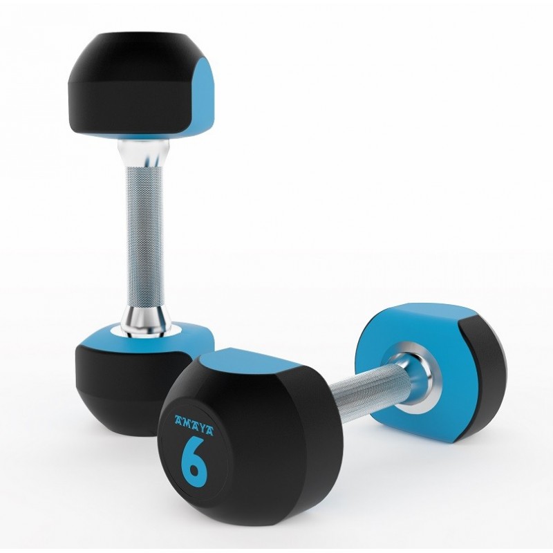 URETHANE TWO-TONE DUMBBELLS