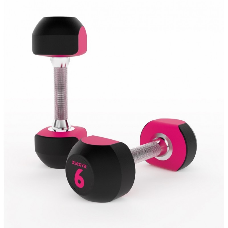 URETHANE TWO-TONE DUMBBELLS
