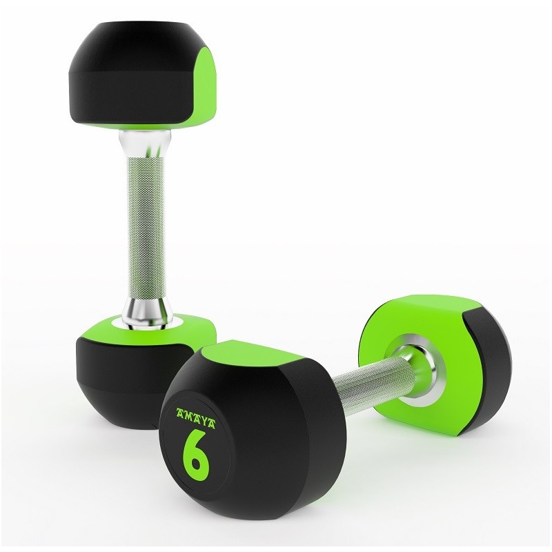 URETHANE TWO-TONE DUMBBELLS
