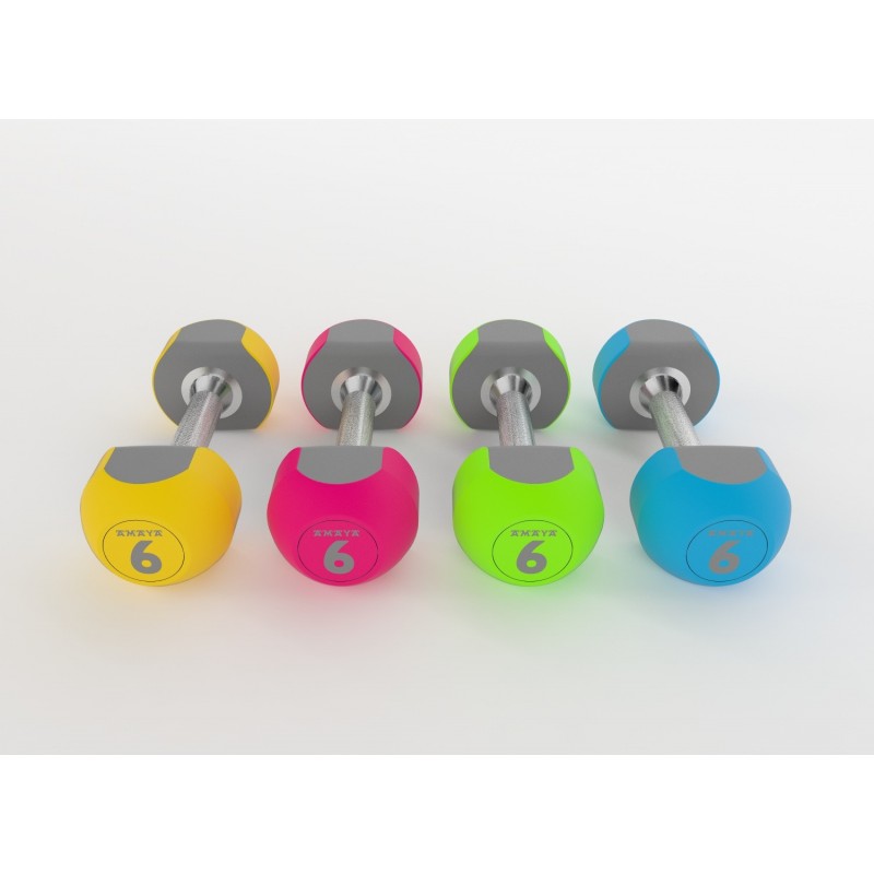 URETHANE TWO-TONE DUMBBELLS