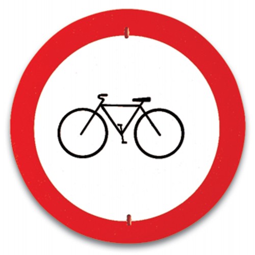 Traffic panel - No cycling