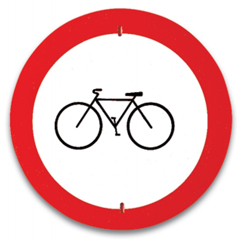 Traffic panel - No cycling