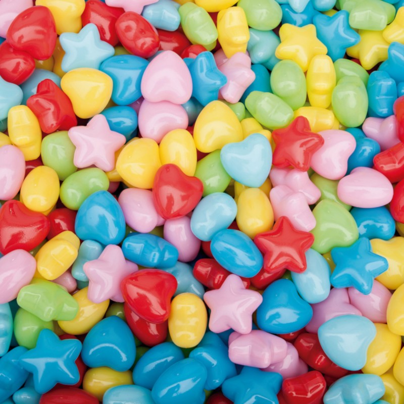 Figuras de Corazón y Estrellas para piscina