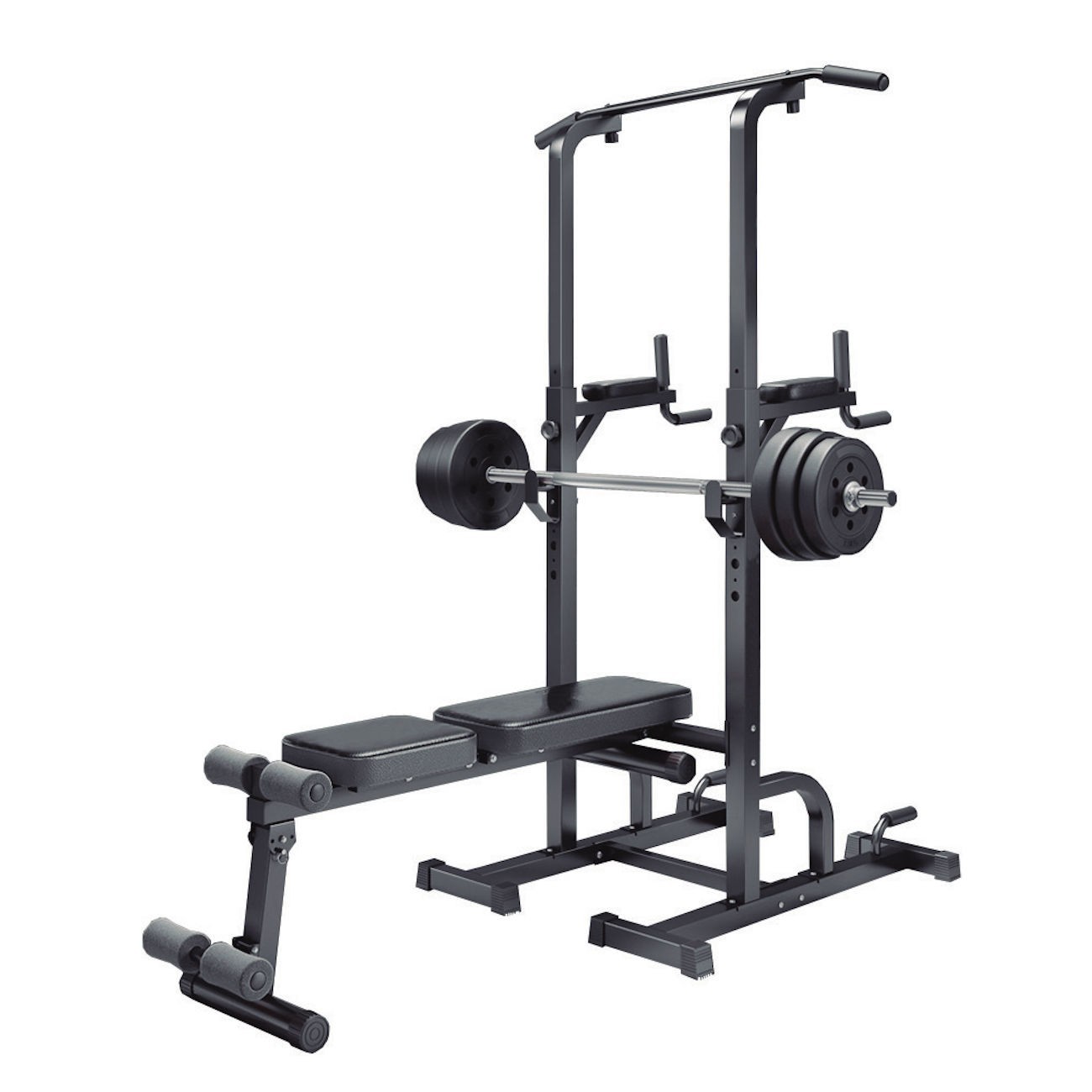 Weight Bench Chin Up Rack