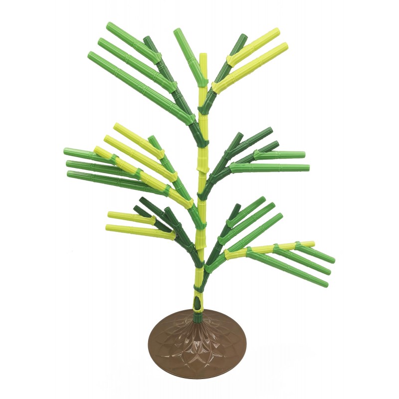 Árbol construcción Fantasy Verde, 55 piezas