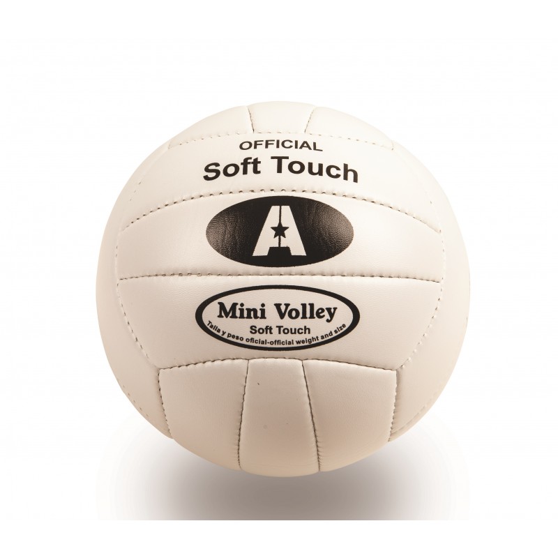 Balón mini volley cuero sintético cosido