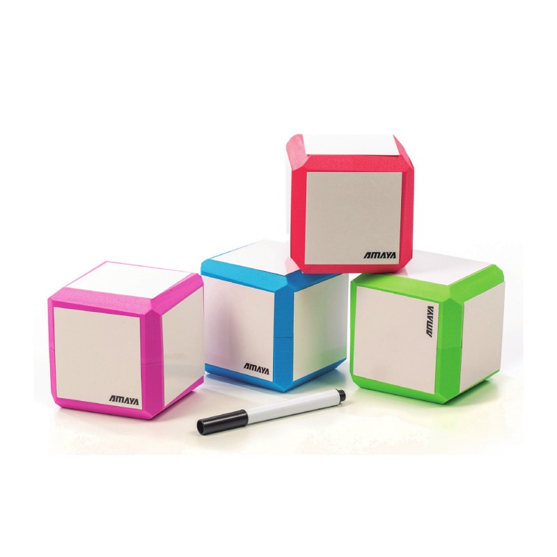 EVA Slate die 75 x 75 mm. Set 4 units + Marker pen