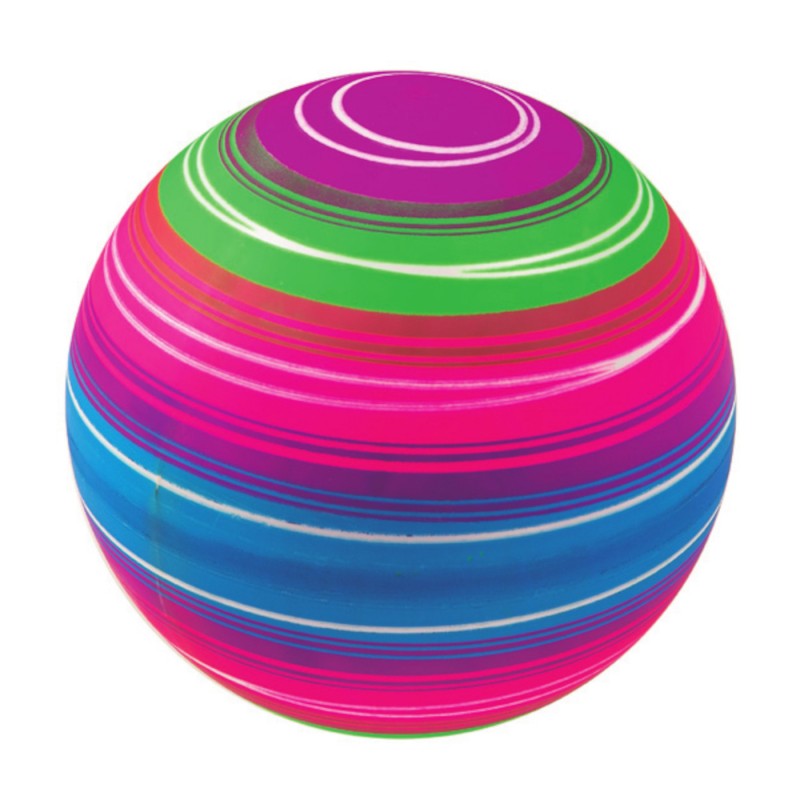 Rainbow decorated ball