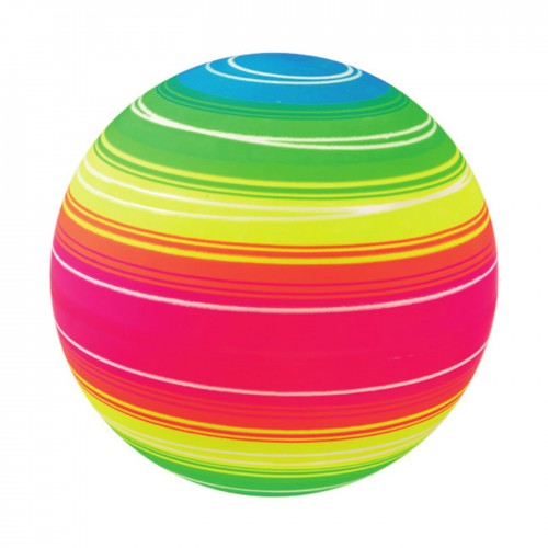 Rainbow decorated ball
