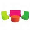 Set of 4 pieces of multicolored foam for nursery