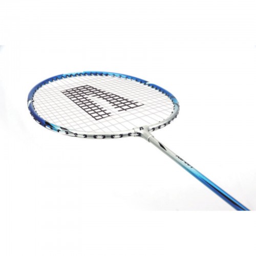 School Badminton racket blue color.