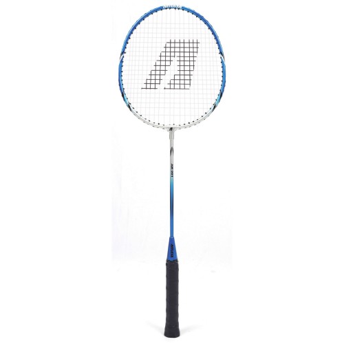 School Badminton racket blue color.