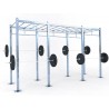 Galvanized functional structure C3 for outdoor use