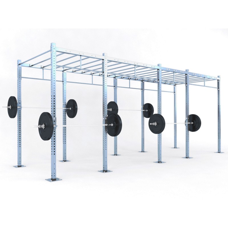 Galvanized functional structure D4 for outdoor use