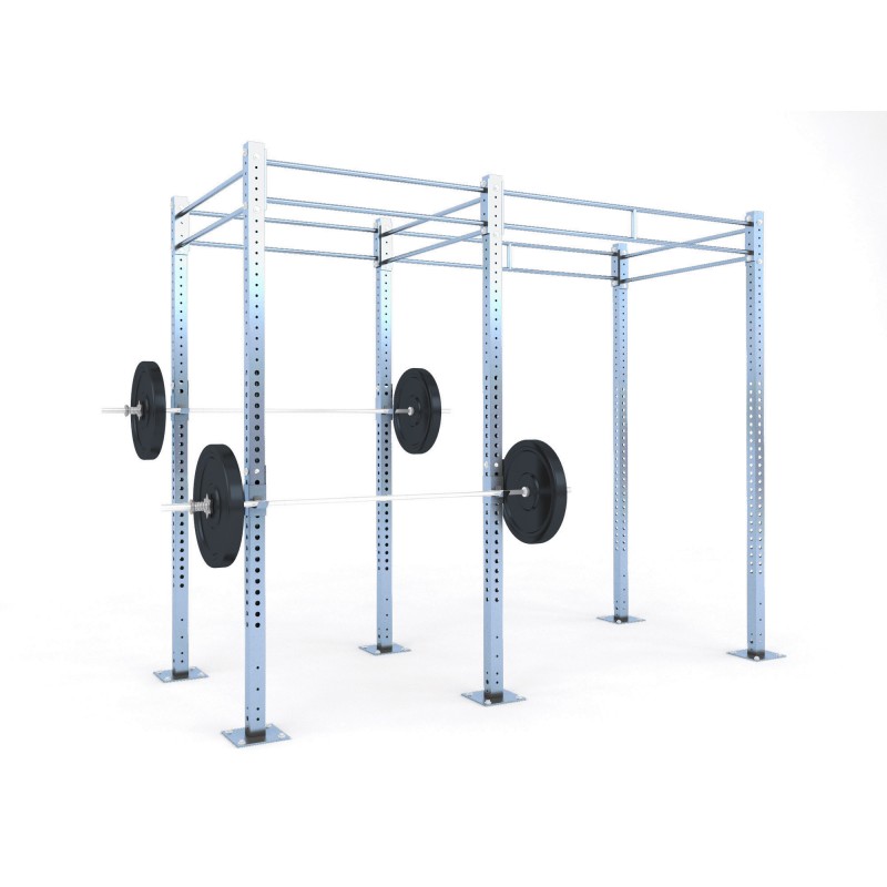 Galvanized functional structure D2 for outdoor use