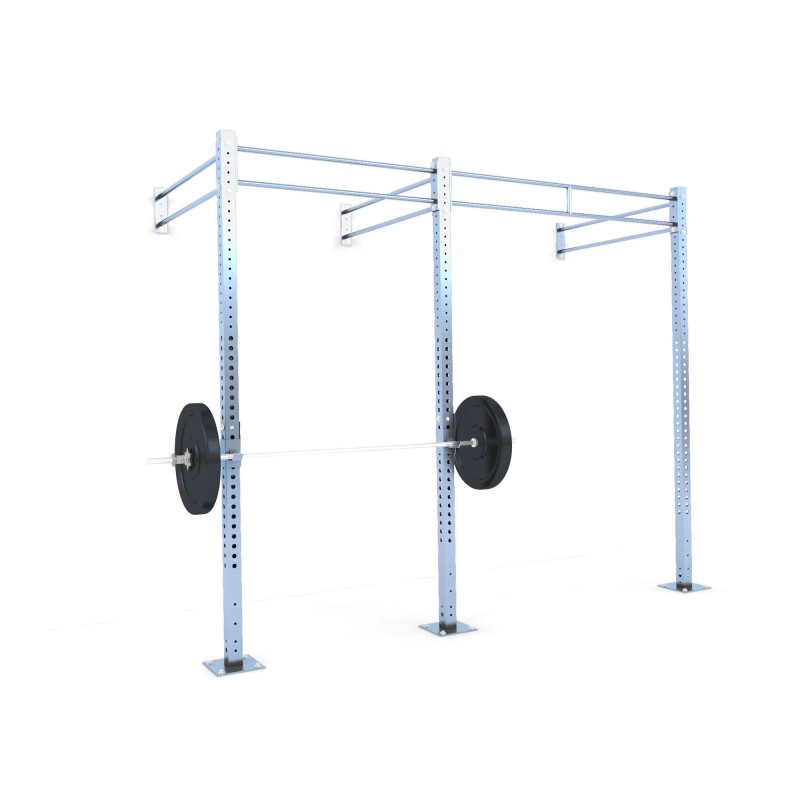 Galvanized functional structure D7 for outdoor use