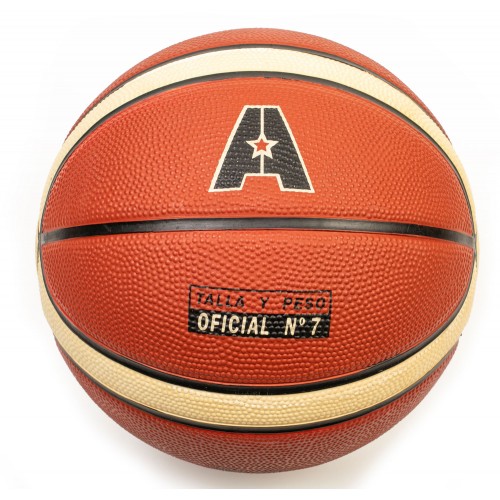 Basketball two-colored rubber