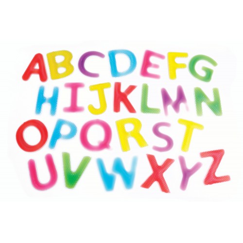 Letras Sensoriales Líquidas – Set 26 Letras con Texturas