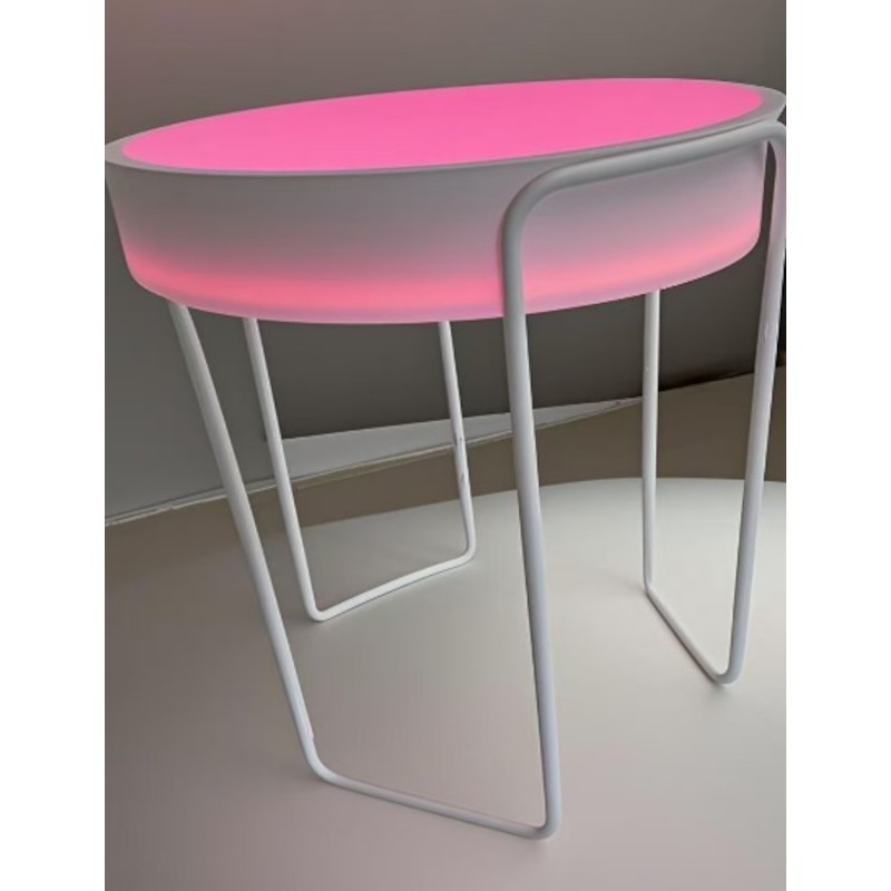 Led sensory tray with adjustable support