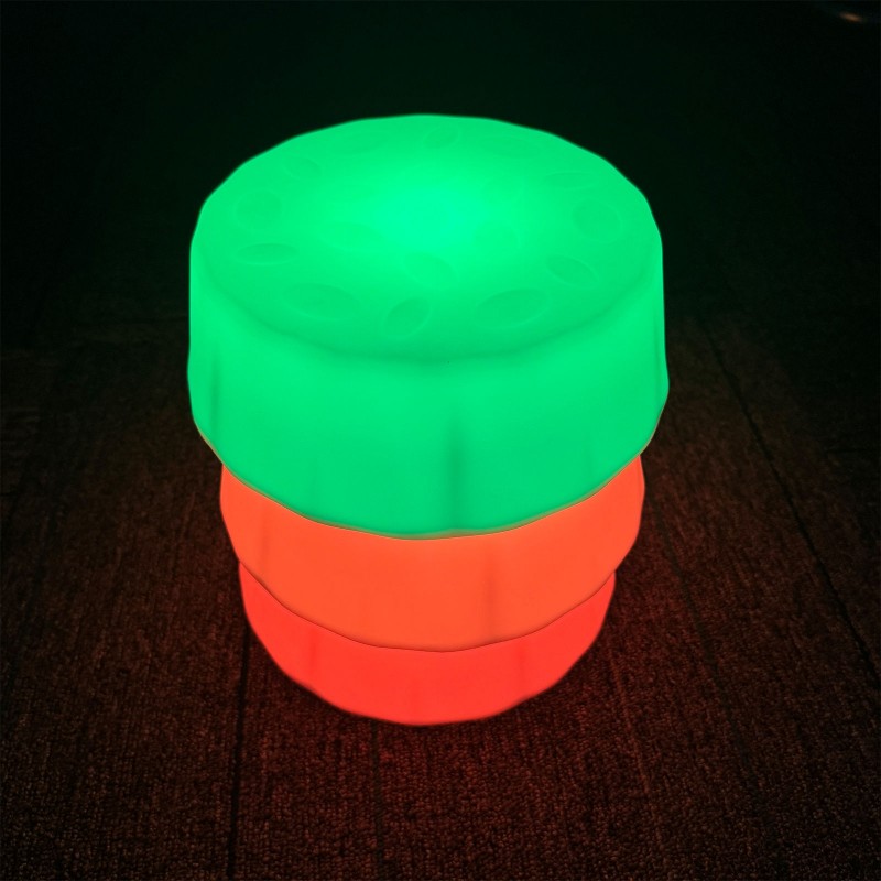 Bases Redondas con Iluminación LED – Set de 6