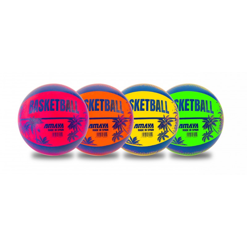 Foam Basketball Ø 190 mm – Assorted Colors