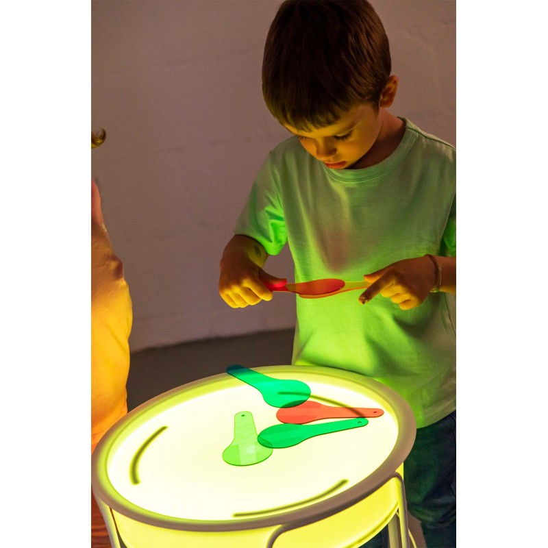 Transparent color palettes