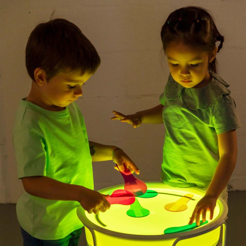 Transparent color palettes