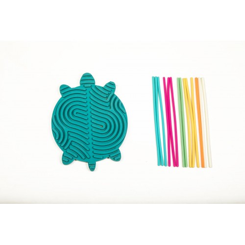Sensory activity board TURTLE (20x14,5x1,5cm)
