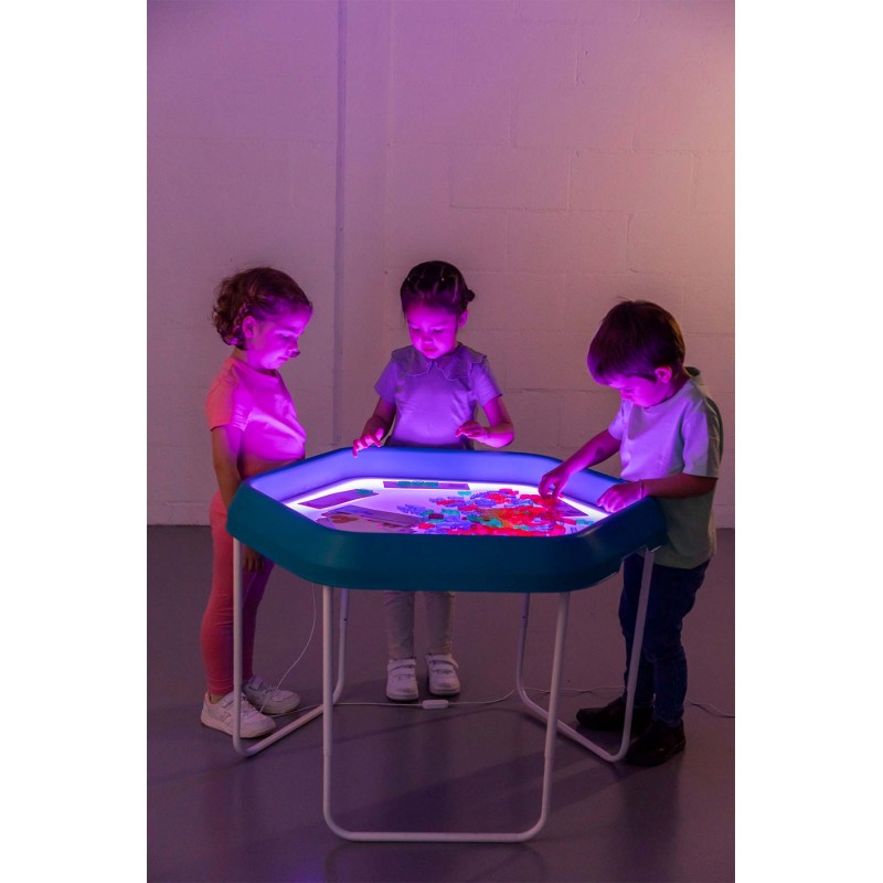 Bandeja sensorial Led Tuff Tray con soporte ajustable