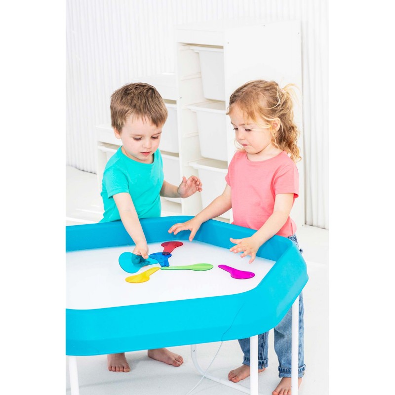 Bandeja sensorial Led Tuff Tray con soporte ajustable