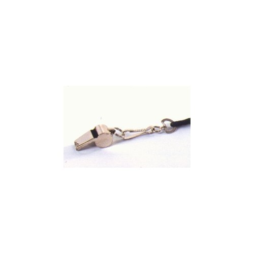 Metal Whistle With Rope In Skin Pack