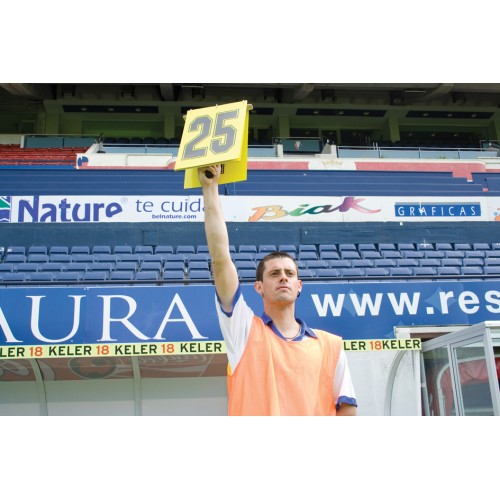 Pancarta de Sustitución de jugador